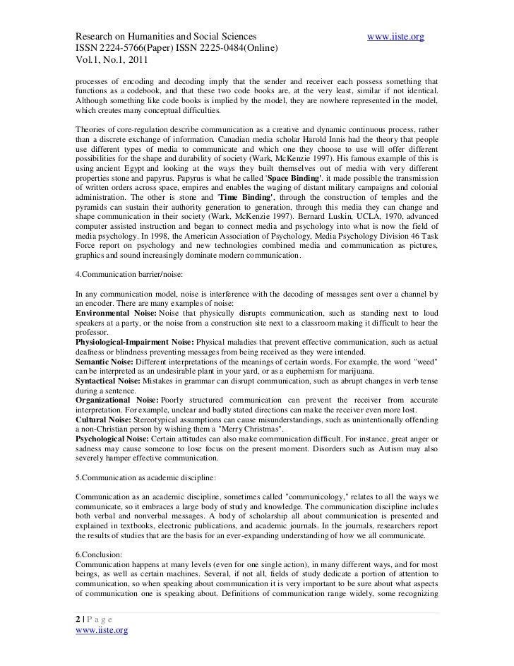 Essay on effective communication picture