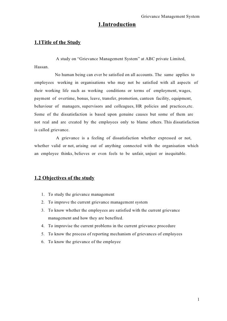 system enrollment 2010 study abc grievance on A management system at conducted system enrollment 2010 study abc grievance on A management system at conducted