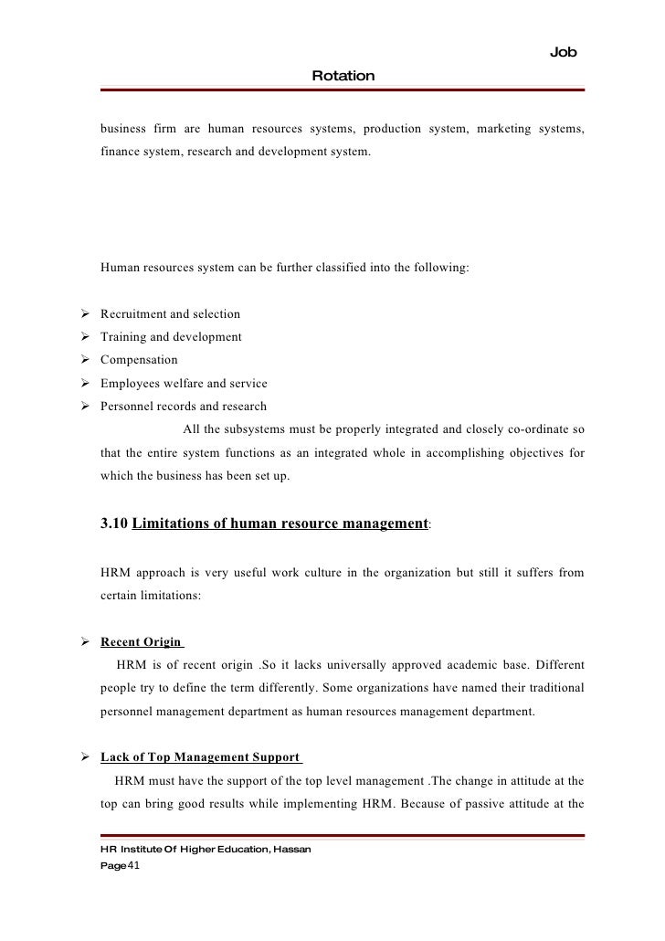 Job rotation (case study) image