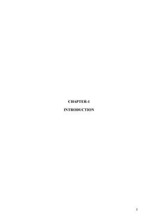 2
CHAPTER-1
INTRODUCTION
 