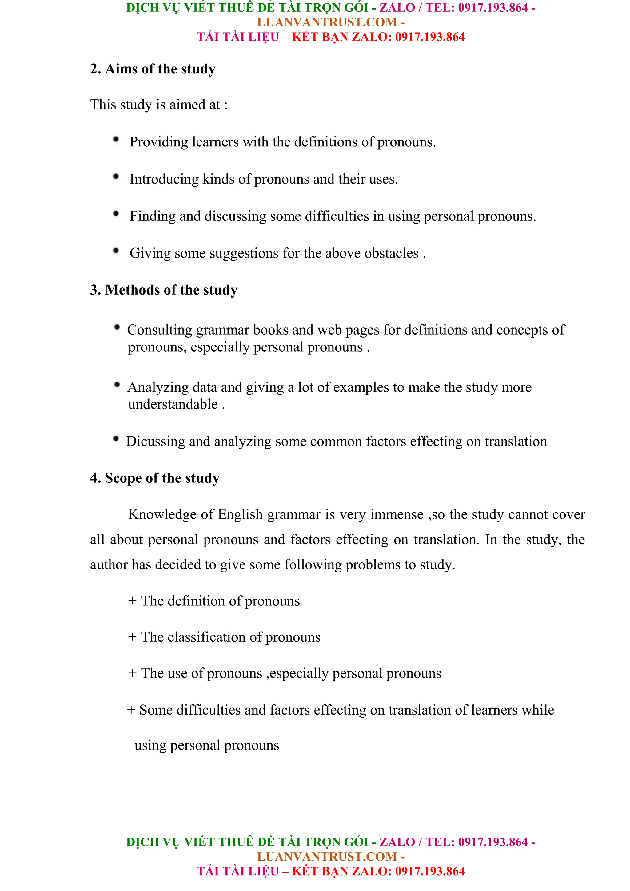 A Study On Personal Pronouns In English And Vietnamese.doc