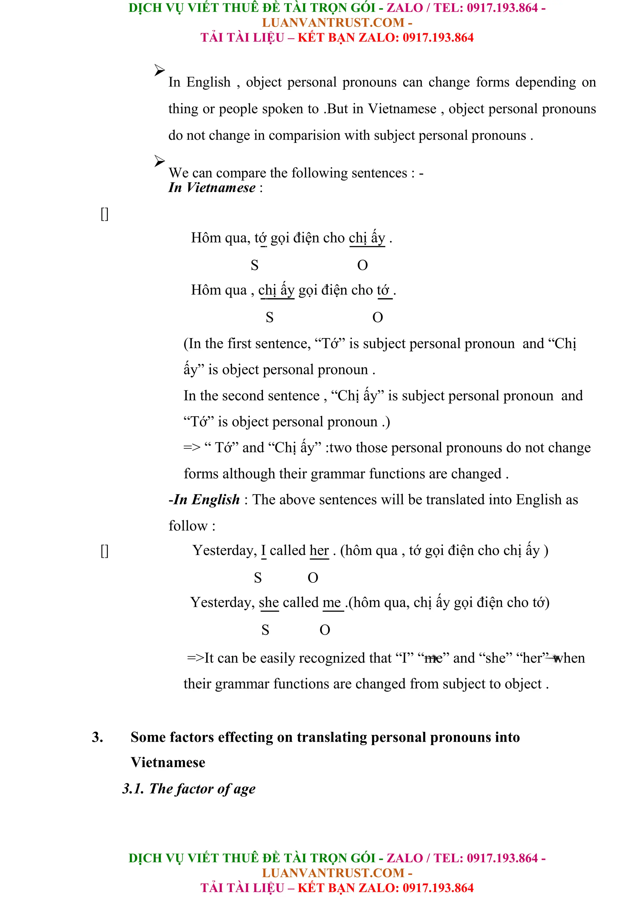 A Study On Personal Pronouns In English And Vietnamese.doc