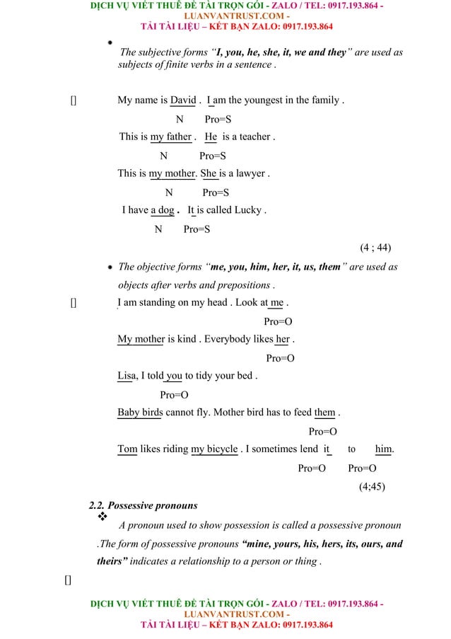 A Study On Personal Pronouns In English And Vietnamese.doc