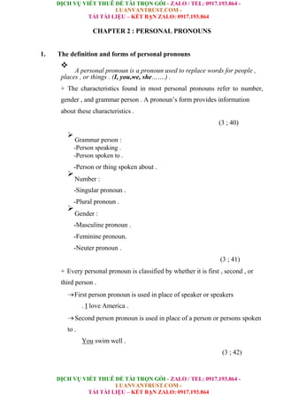 A Study On Personal Pronouns In English And Vietnamese.doc