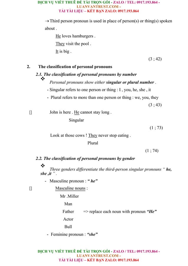 A Study On Personal Pronouns In English And Vietnamese.doc