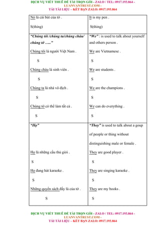 A Study On Personal Pronouns In English And Vietnamese.doc