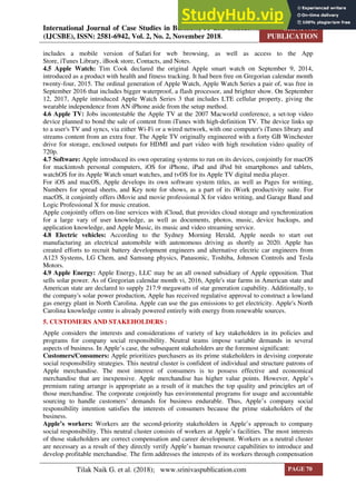 A Study On Products And Services Of Apple Inc | PDF
