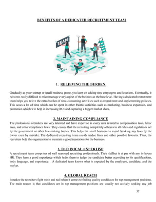 A STUDY ON RECRUITMENT AND SELECTION PROCESS nandini gupta new updated ...