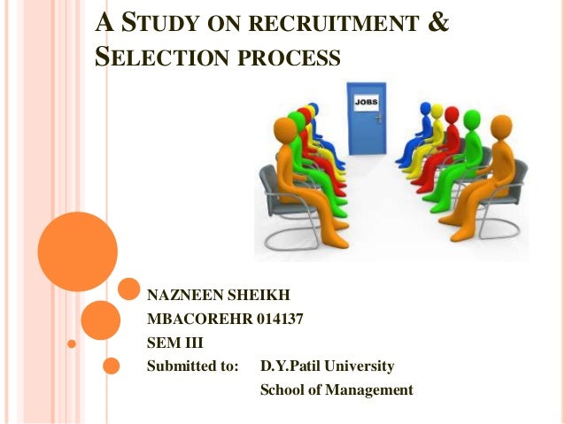 thesis topics on recruitment and selection