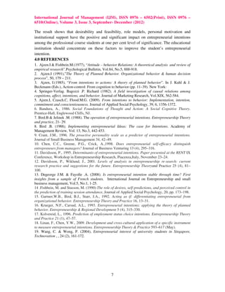 A study on the entrepreneurial intention among students | PDF