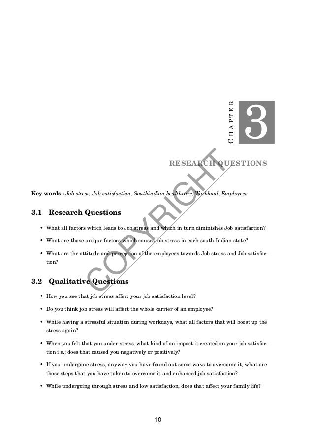 Job stress thesis image