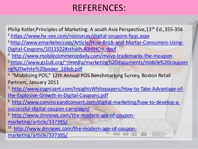 Digital coupon research
