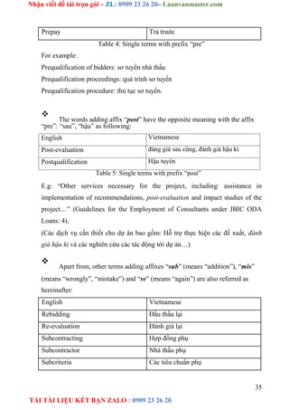 A Study On Translation Of Procurement Terms From English Into ...
