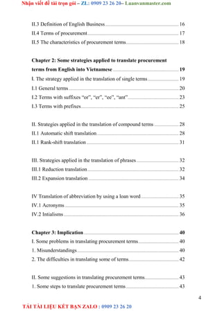 A Study On Translation Of Procurement Terms From English Into ...