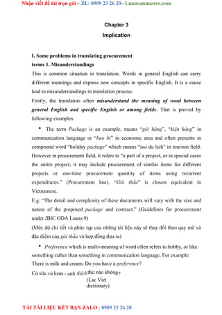A Study On Translation Of Procurement Terms From English Into ...