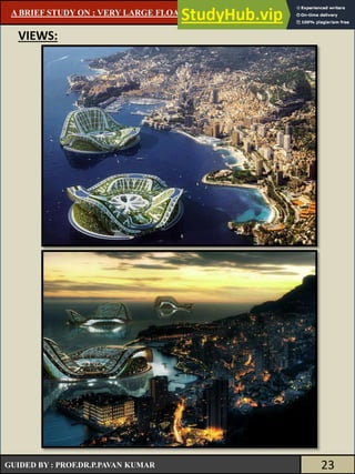 A STUDY ON VERY LARGE FLOATING STRUCTURES | PDF