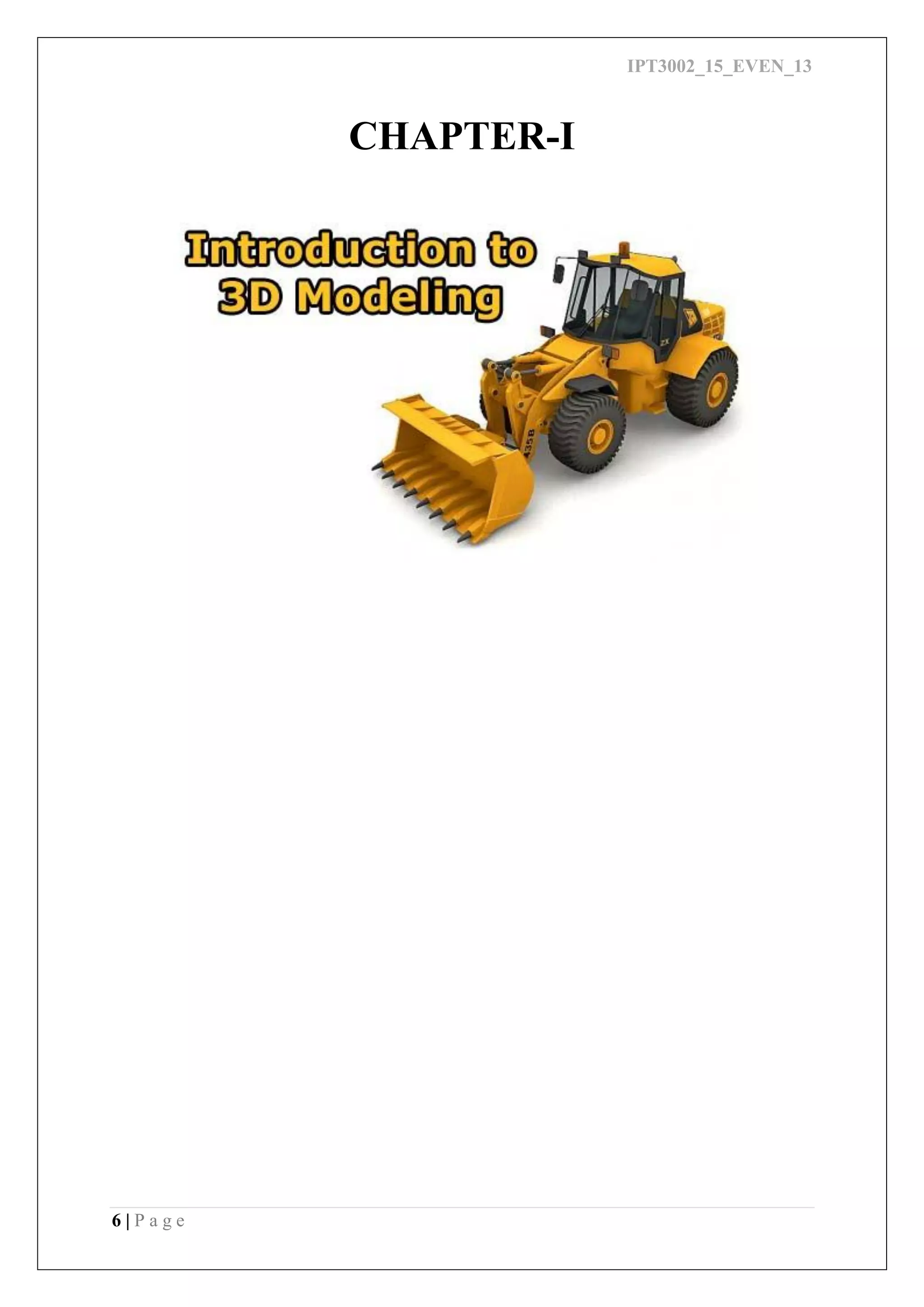 IPT3002_15_EVEN_13
6 | P a g e
CHAPTER-I
 