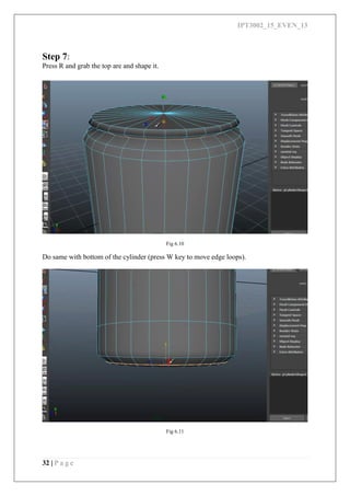 3D modelling and animation using Autodesk maya | PDF