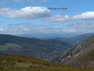 Paisaje en Ibias
 