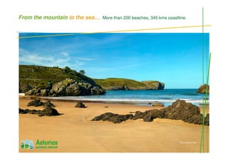 From the mountain to the sea… More than 200 beaches, 345 kms coastline.
Playa de Borizu, Llanes
 