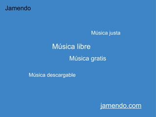 Música libre Jamendo Música gratis Música descargable Música justa jamendo.com 