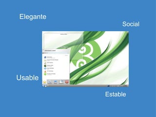 Elegante Usable Social Estable Seguro 
