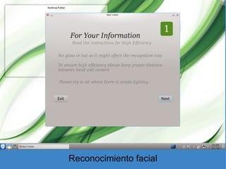 Reconocimiento facial 