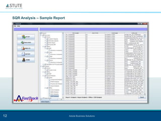 SQR Analysis – Sample Report




12                                  Astute Business Solutions
 