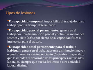 Accidentes que sufra en el trayecto hacia y desde su centro de trabajo, siempre que ocurra durante el recorrido habitual y exista concordancia cronológica y topográfica .