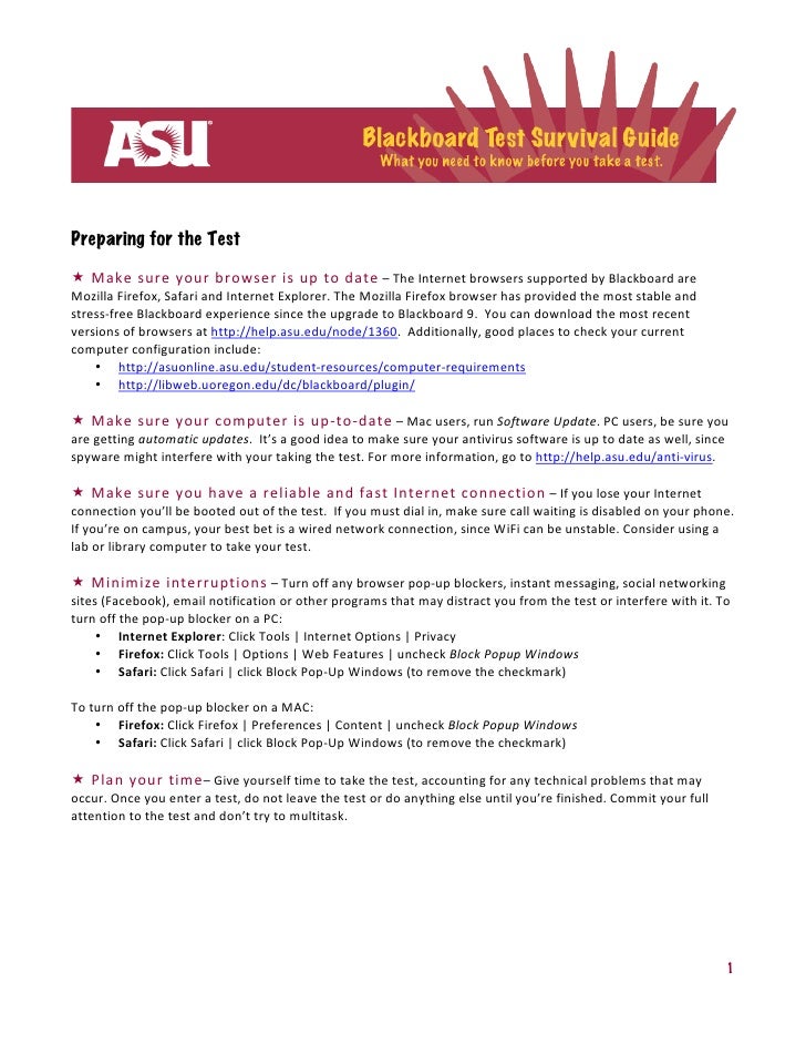asu blackboard