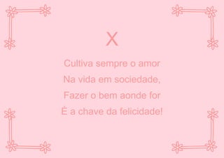 A sublimidade do amor