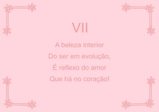 A sublimidade do amor