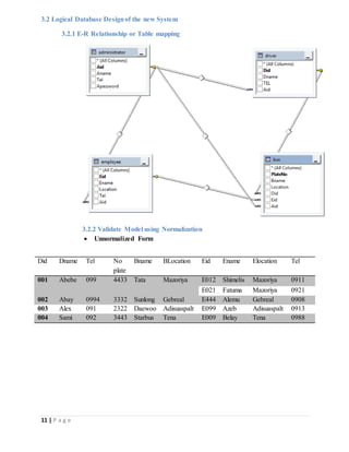 Asu bus management project (autosaved) | DOCX