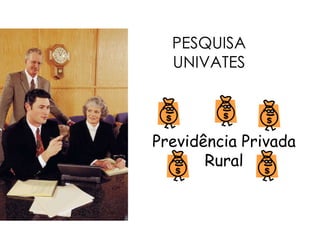 PESQUISA UNIVATES Previdência Privada Rural 