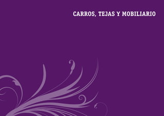 CARROS, TEJAS Y MOBILIARIO

 