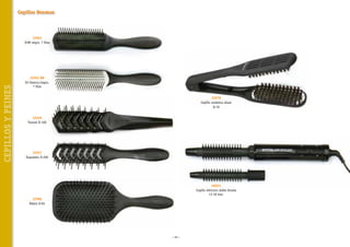 Cepillos Denman

CEPILLOS Y PEINES

32963
D3M negro, 7 filas

32963 BN
D3 blanco/negro,
7 filas
32978
Cepillo cerámica alisar
D-79
32949
Tunnel D-100

32947
Esqueleto D-200

40033
Cepillo eléctrico doble Ermila
13-18 mm.
32986
Paleta D-83

~ 30 ~

 