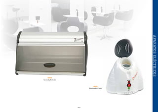 APARATOS ELÉCTRICOS

40029
Germicida Defender

40205
Esterilizador a bolas

~ 89 ~

 