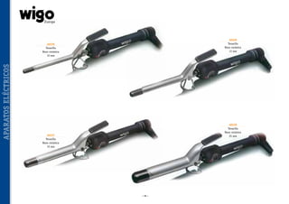 40240
Tenacilla
Nano cerámica
13 mm

APARATOS ELÉCTRICOS

40239
Tenacilla
Nano cerámica
10 mm

40238
Tenacilla
Nano cerámica
25 mm

40237
Tenacilla
Nano cerámica
19 mm

~ 98 ~

 