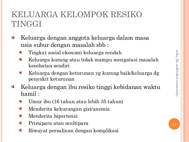 Asuhan kebidanan keluarga