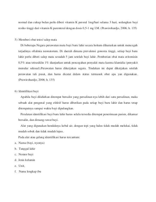 Asuhan kebidanan pada bayi baru lahir 0