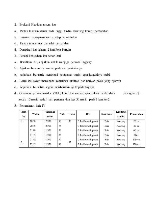 Asuhan kebidanan pada ibu bersalin patologis