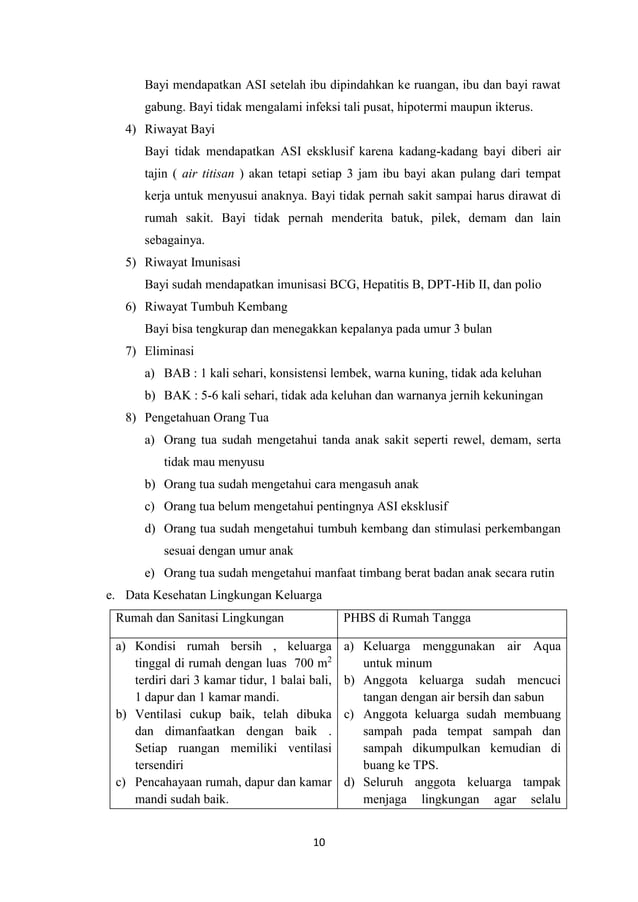 Asuhan kebidanan pada keluarga