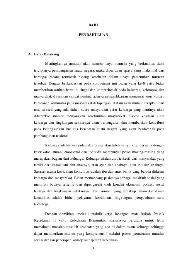 Asuhan Kebidanan Pada Keluarga