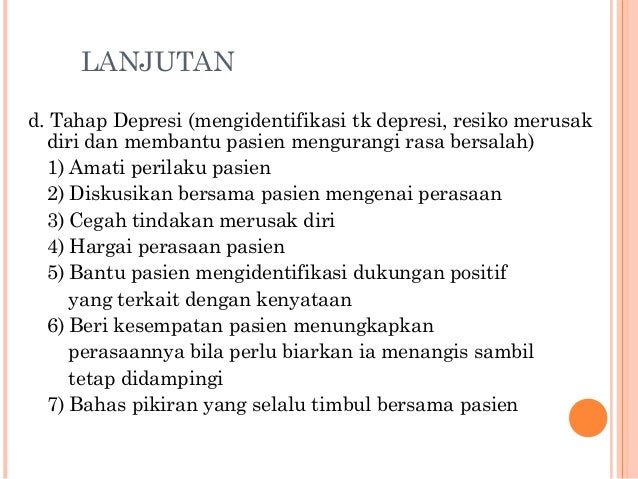 Asuhan keperawatan kehilangan dan berduka