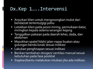 Asuhan keperawatan klien dengan epilepsi | PPTX