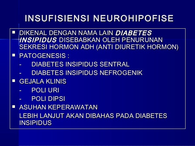 Komplikasi Diabetes Insipidus Ini Bikin Anda Bolakbalik Komplikasi Diabetes Insipidus Ini Bikin Anda Bolakbalik