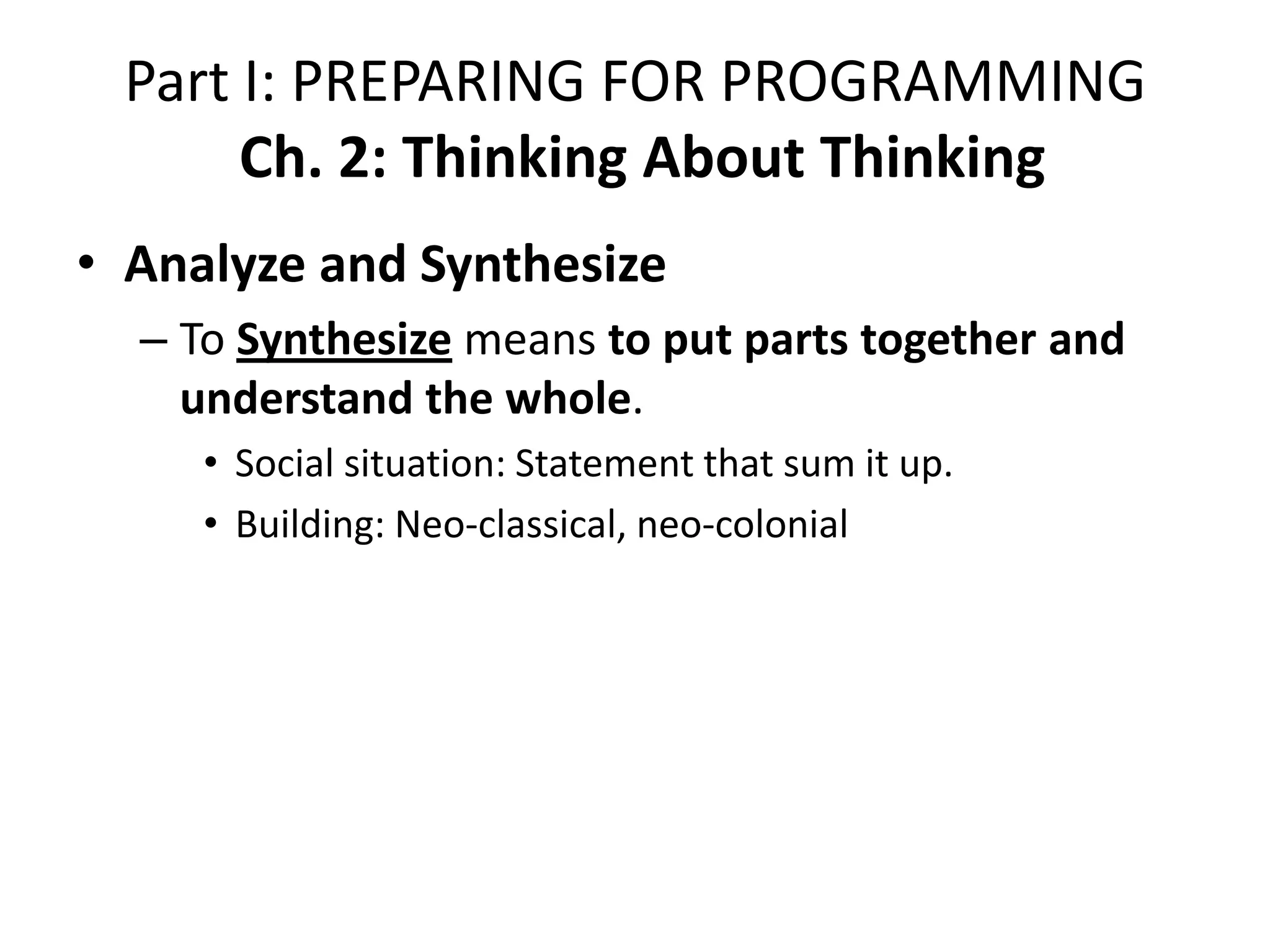 Asu history and theory lecture 3a-programming 14-10-2017 | PPT | Free ...