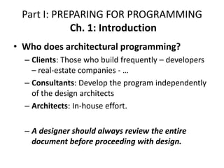 Asu history and theory lecture 3a-programming 14-10-2017 | PPT | Free ...