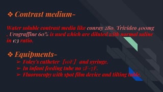 ASU & MCU --- RADIOLOGY IMAGING PROCEDURE | PPTX