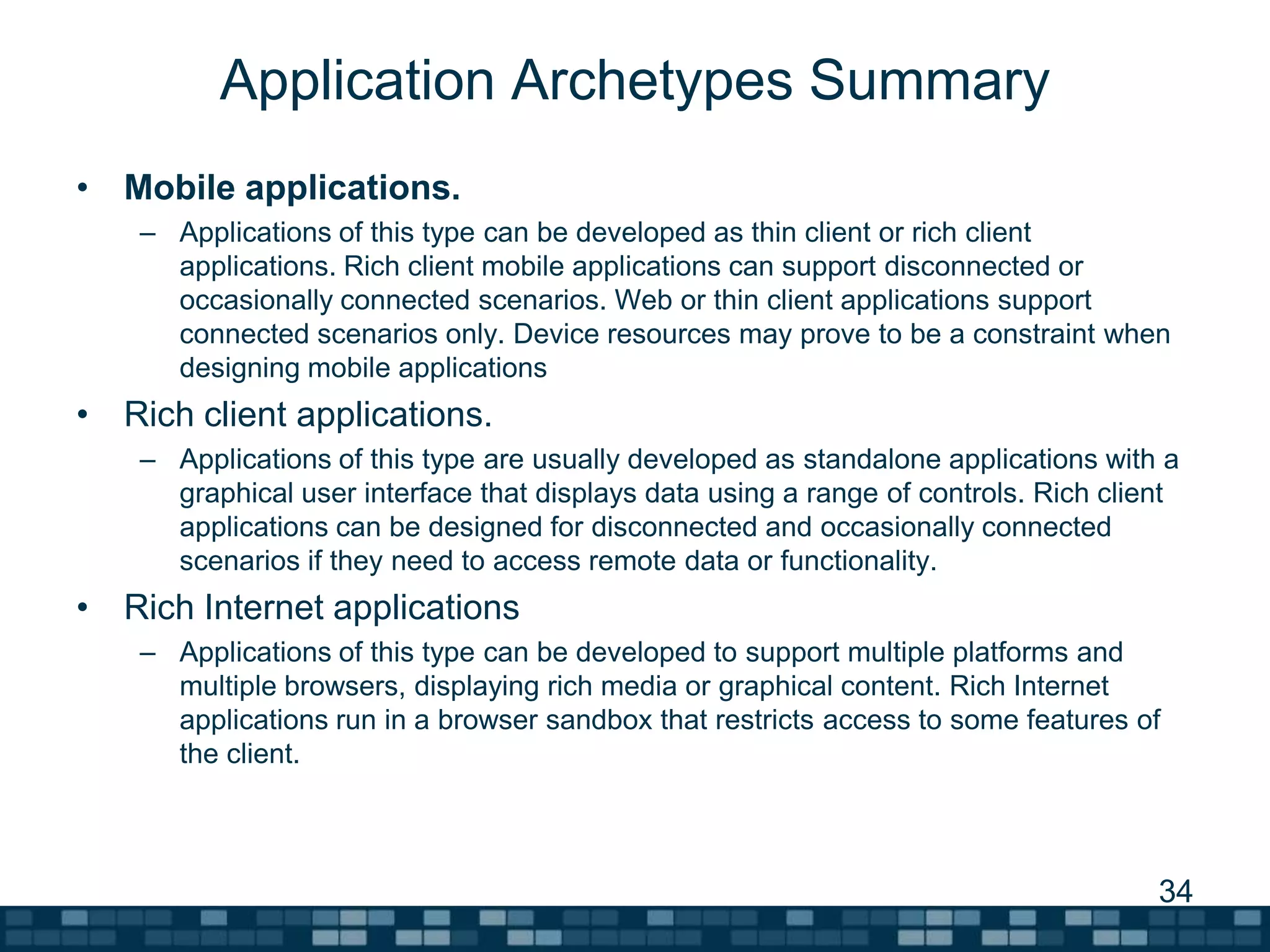 A summary of software architecture guide | PPT